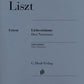 Liszt - Liebestraum Nos 1 to 3 Piano Book