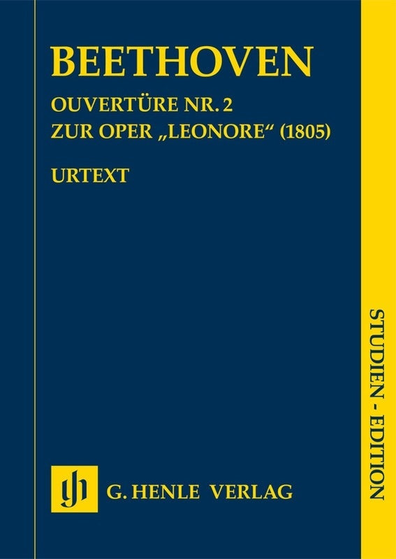 Beethoven - Overture No 2 Leonore Study Score