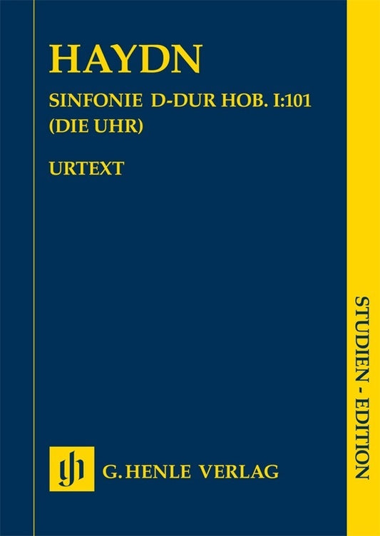 Haydn - Symphony D Major Hob I:101 Clock Study Score