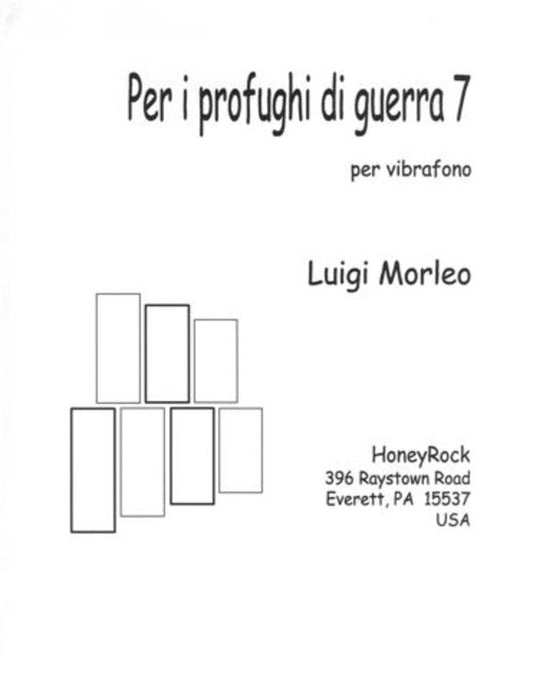Per I Profughi 7 Vibraphone Solo