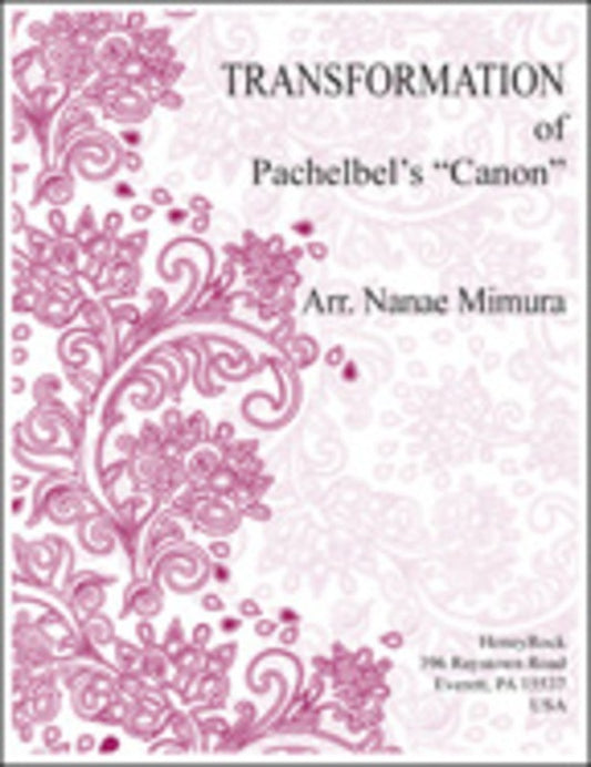 Transformation Of Pachelbels Canon  Marimba Solo