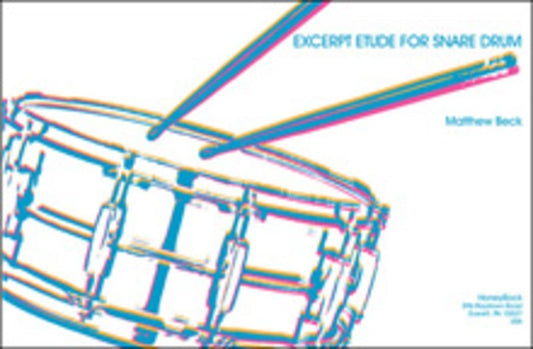Excerpt Etude Snare Drum Solo