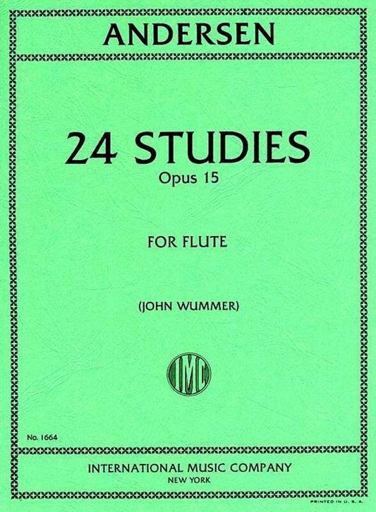 Andersen - 24 Studies Op 15 Flute