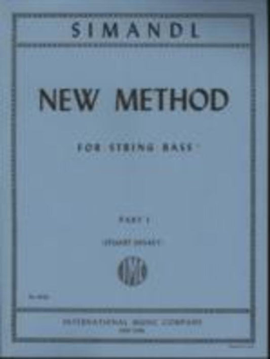 Simandl - New Method Part 1 For Double Bass Ed Sankey