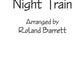 Night Train - Jazz Ensemble Score/Parts