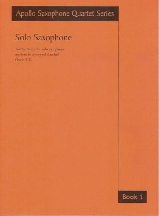 Solo Saxophone Bk 1
