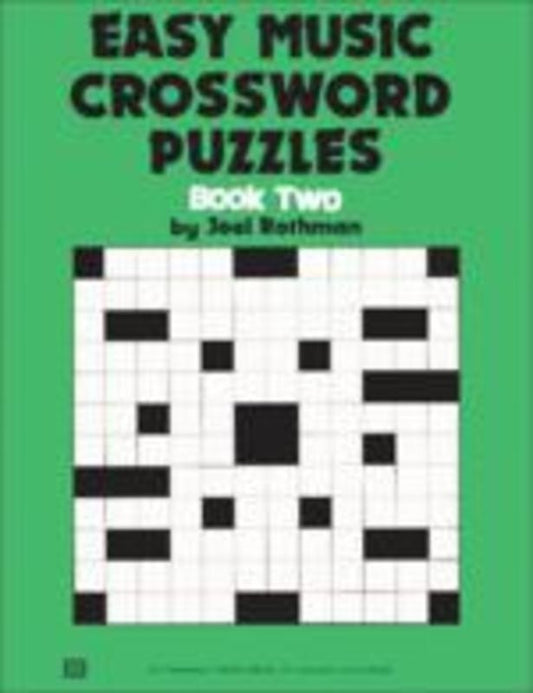 Easy Music Crossword Puzzles Bk 2