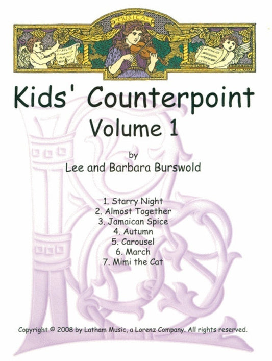 Burswold - Kids Counterpoint Vol 1 For 2 Violins