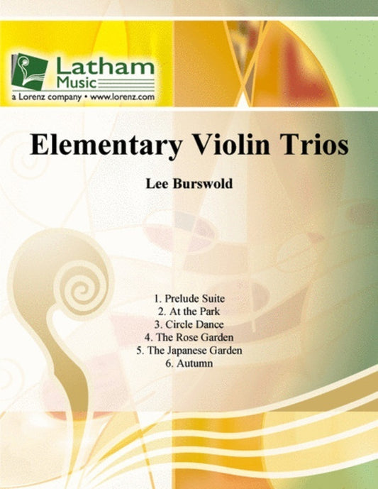 Burswold - Elementary Violin Trios