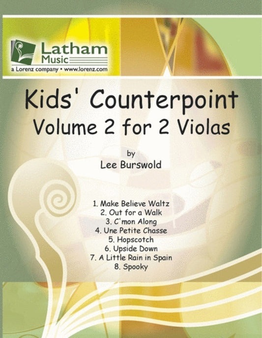 Burswold - Kids Counterpoint Vol 2 For 2 Violas