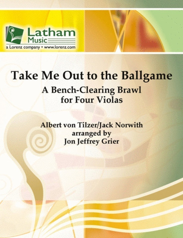 Take Me Out To The Ball Game For Viola Quartet Sc/Pts