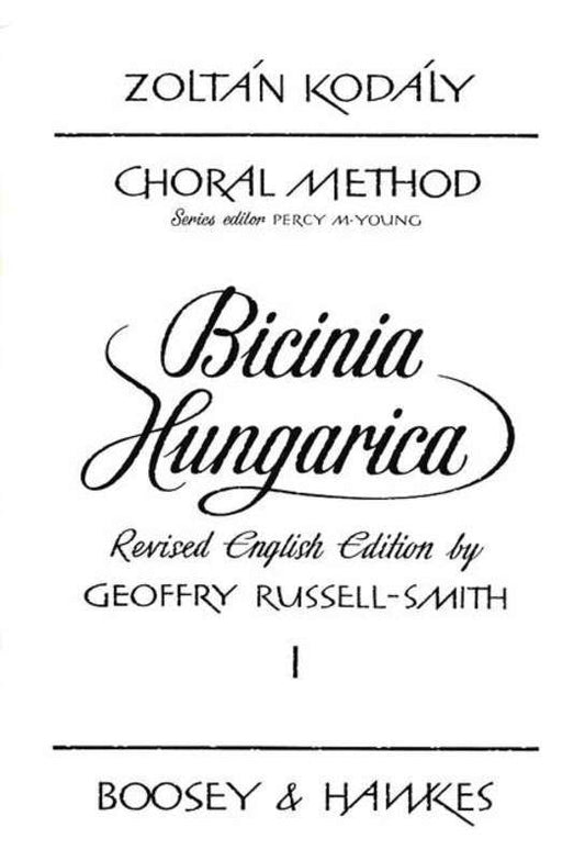 Bicinia Hungarica V1 60 Progressive 2Pt Songs