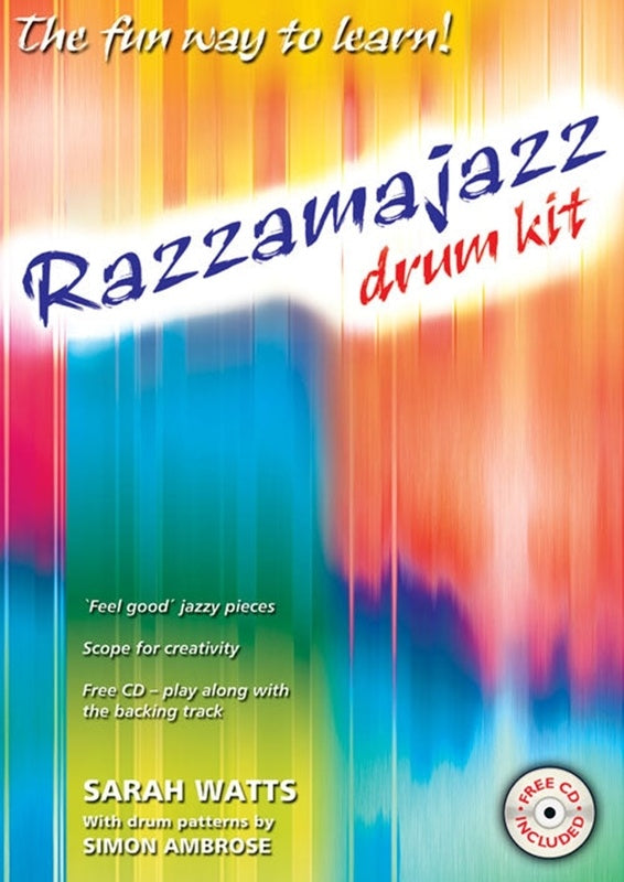 Razzamajazz Drum Kit Bk/Cd
