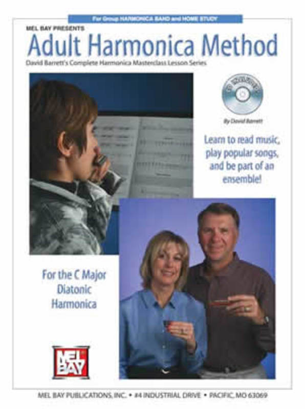 Adult Harmonica Method Bk/Cd