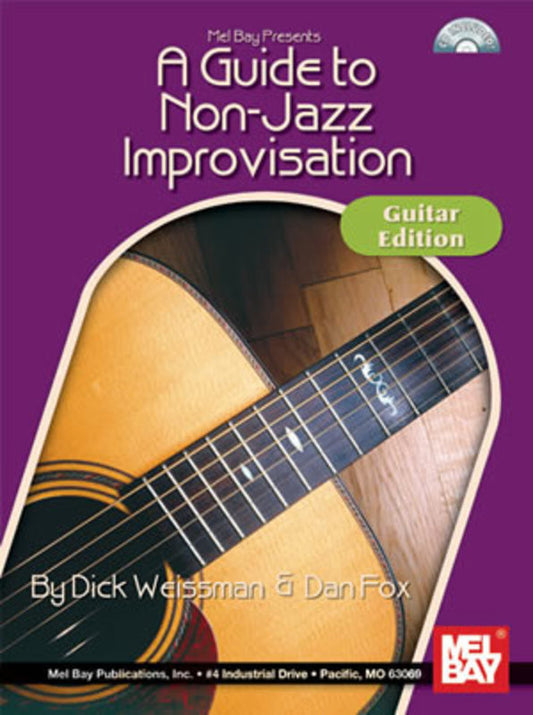 A Guide To Non Jazz Improvisation Guitar Book/Cd