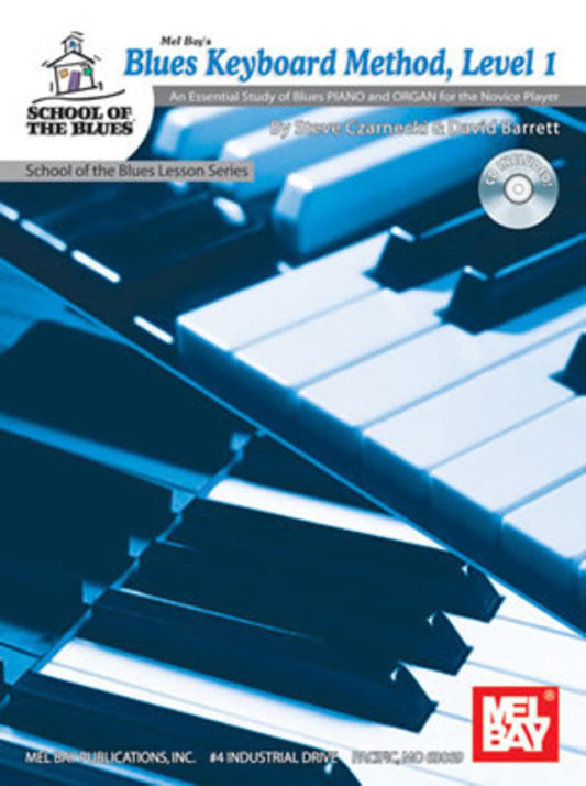 Blues Keyboard Method Level 1 Bk/Cd