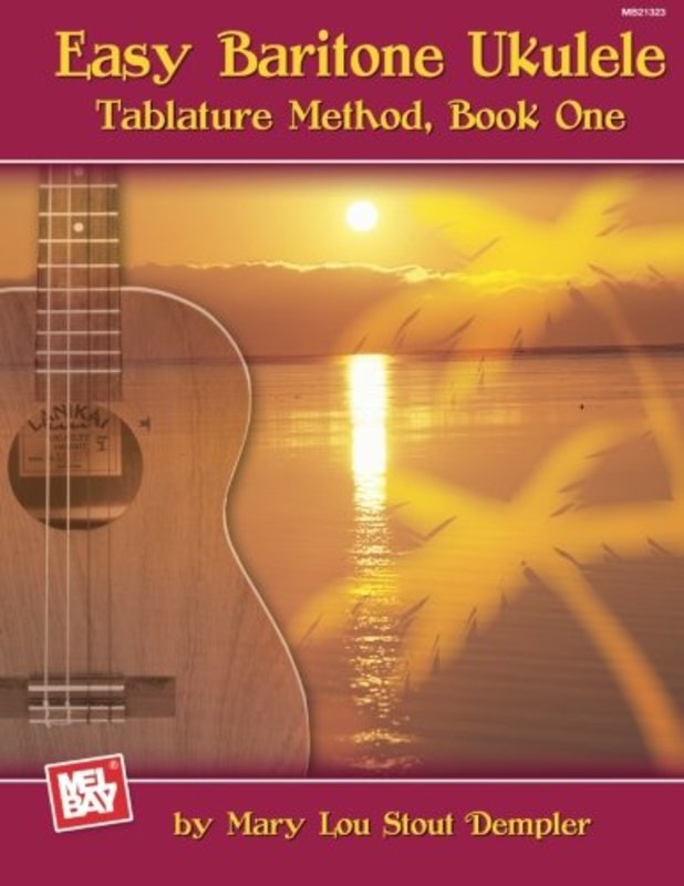 Easy Baritone Ukulele Tablature Method Bk 1