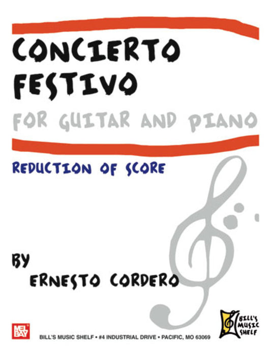 Concierto Festivo For Guitar And Piano -