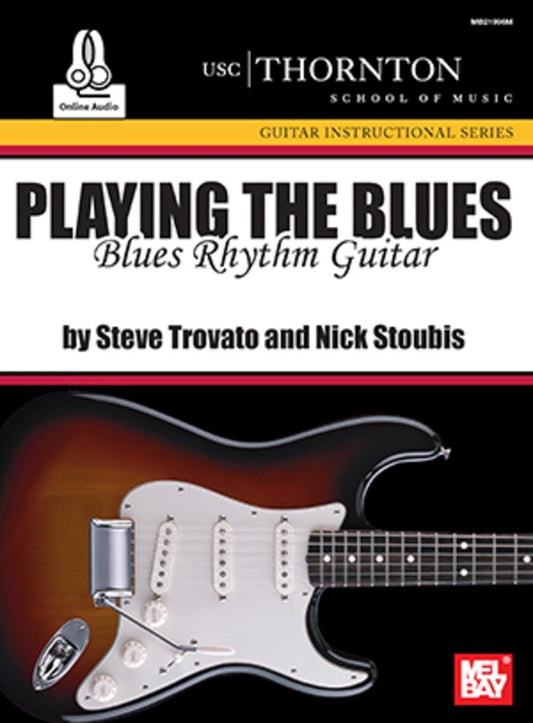 Playing The Blues: Blues Rhythm Guitar Bk/Oa
