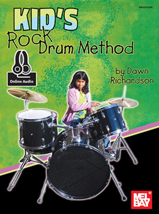 Kid'S Rock Drum Method Bk/Oa