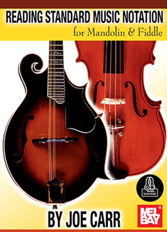 Reading Standard Music Notation For Mandolin & Fiddle Book