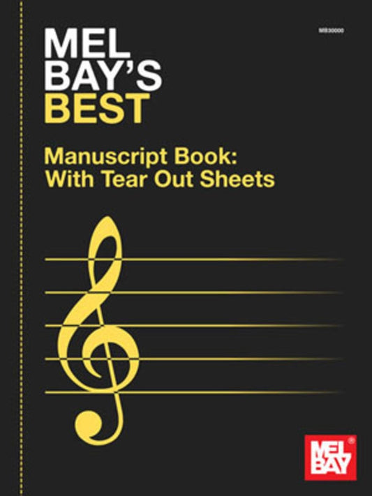Mel Bays Best Manuscript Book 12 Stave