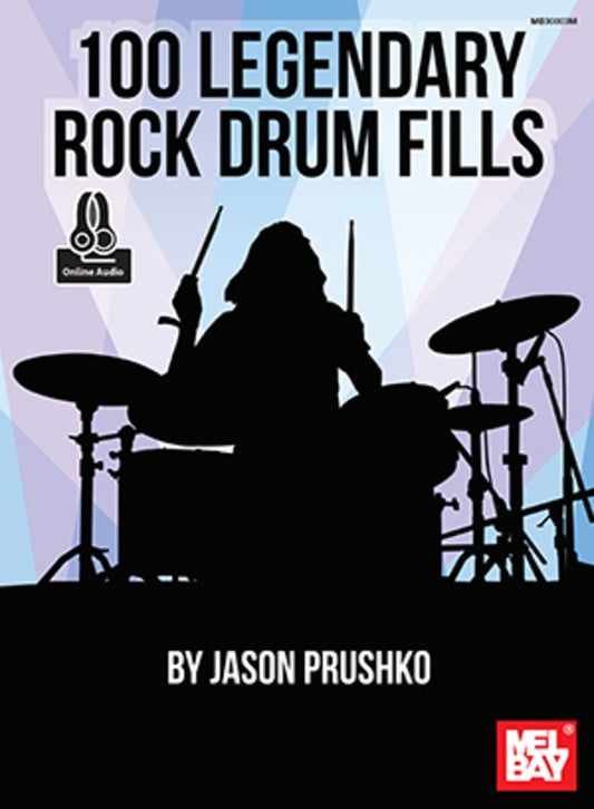 100 Legendary Rock Drum Fills Book/Ola