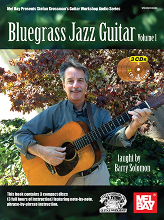 Bluegrass Jazz Guitar Vol 1 Bk/3Cds