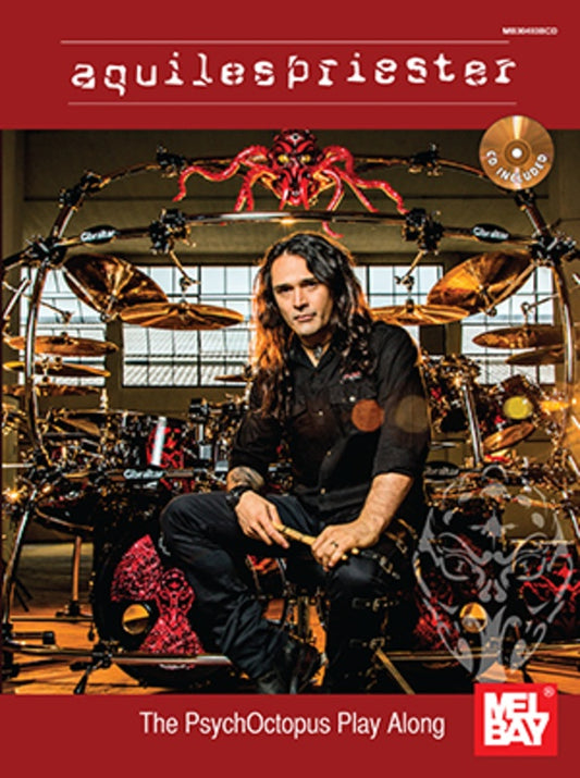 Aquiles Priester - Psychoctopus Playalong Drums Bk/Cd