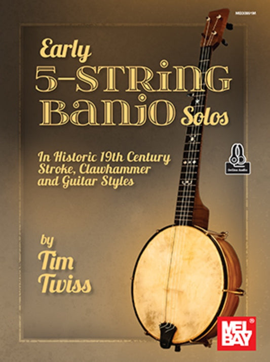 Early 5 String Banjo Solos Tab Bk/Ola