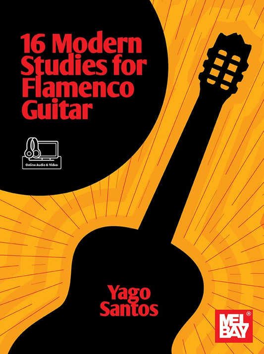 Santos - 16 Modern Studies For Flamenco Guitar Tab Bk/Olm