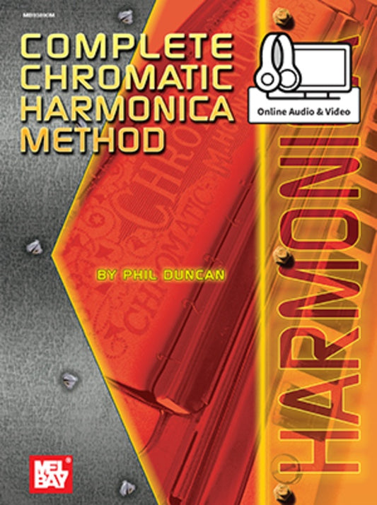 Complete Chromatic Harmonica Method Bk/Olm