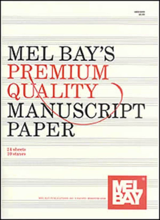 Premium Quality Script Paper Ten-Stave Quire (24)