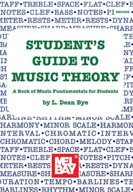 Students Guide To Music Theory Book - Fundamentals for Students