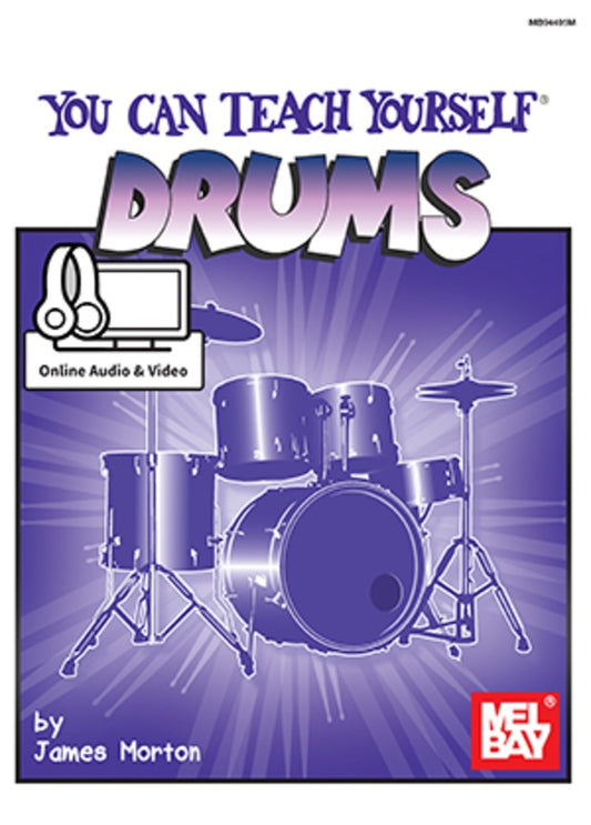You Can Teach Yourself Drums Bk/Oa/Ov