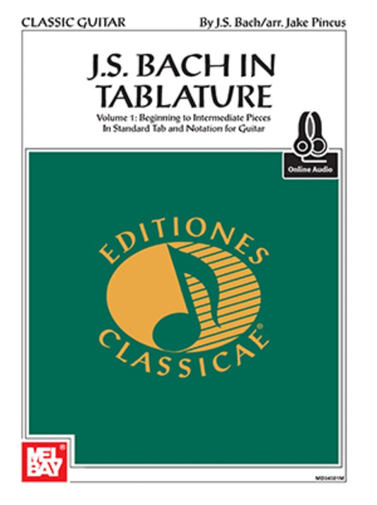 J S Bach In Tablature Bk/Oa