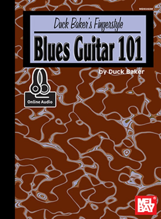 Duck Baker'S Fingerstyle Blues Guitar 101 Bk/Oa