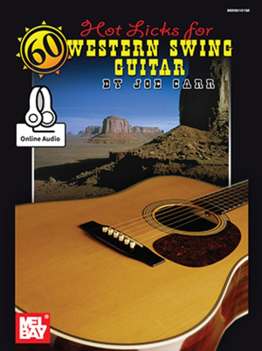 60 Hot Licks For Western Swing Guitar Bk/Oa