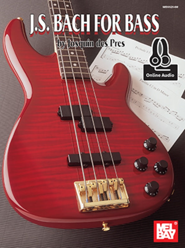 J S Bach For Bass Bk/Cd