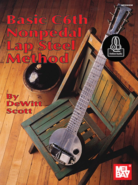 Basic C6Th Nonpedal Lap Steel Method Bk/Ola