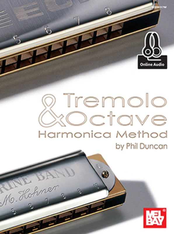 Tremolo And Octave Harmonica Method Bk/Oa
