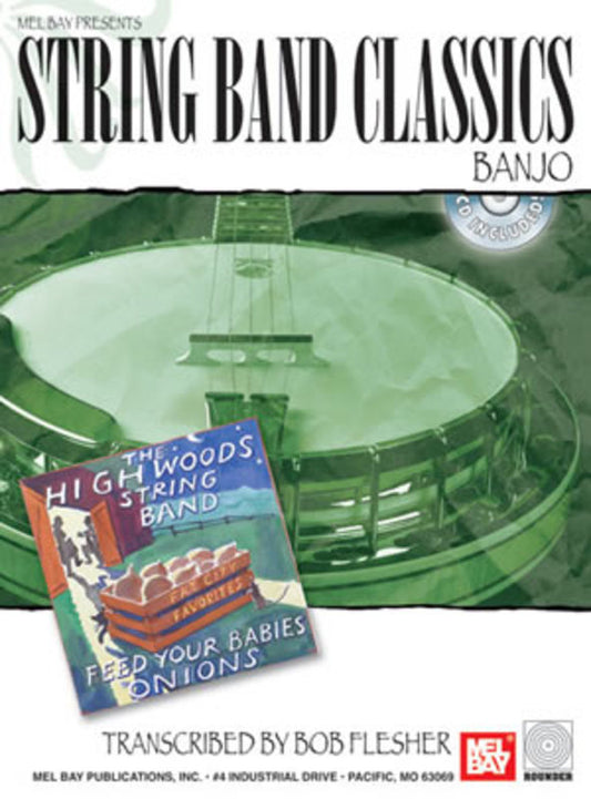String Band Classics for Banjo Bk/Cd - Music2u