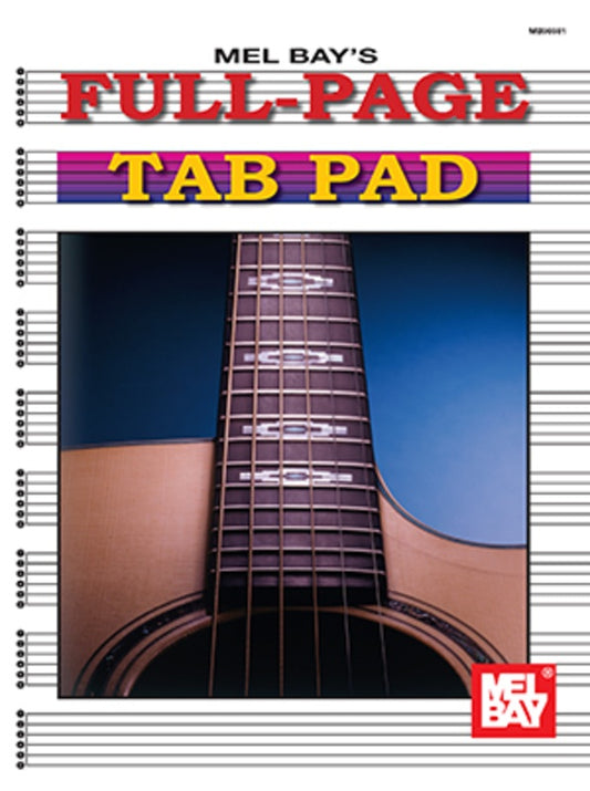 Full-Page Tab Pad - Music2u