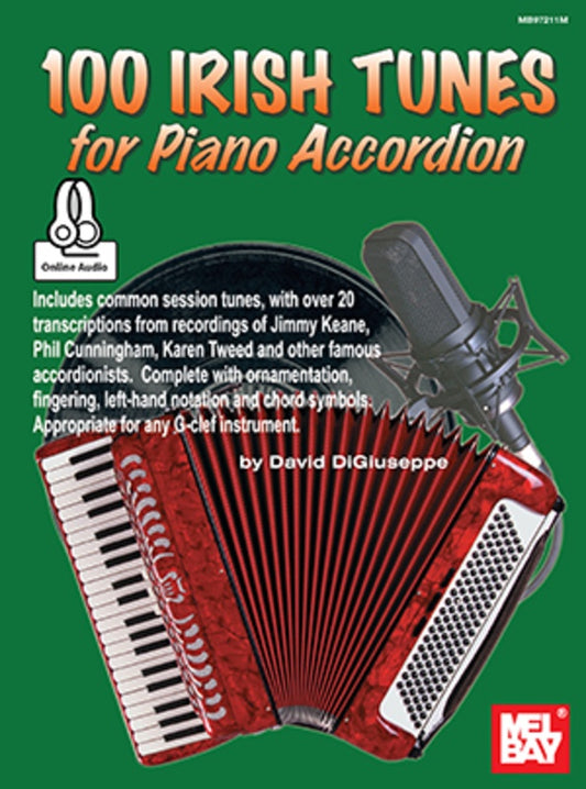 100 Irish Tunes For Piano Accordion Book/Ola
