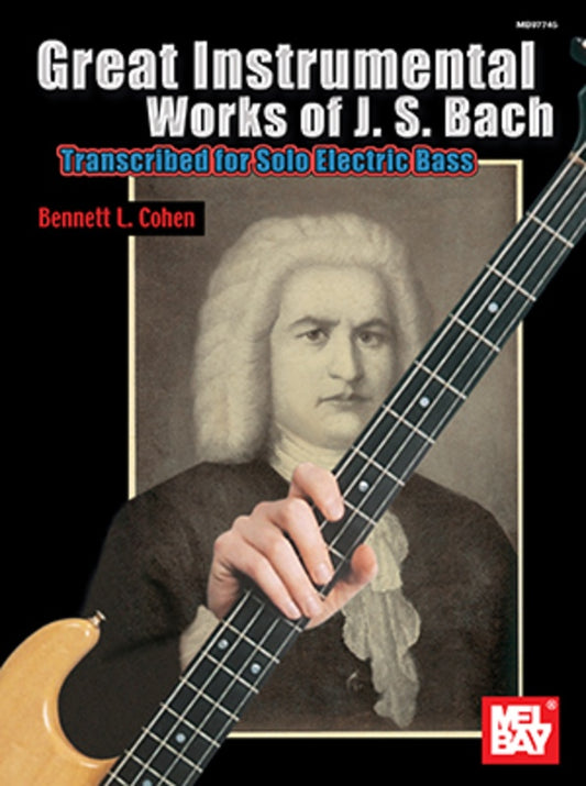 Great Instumental Works Of Js Bach For Bass Guitar