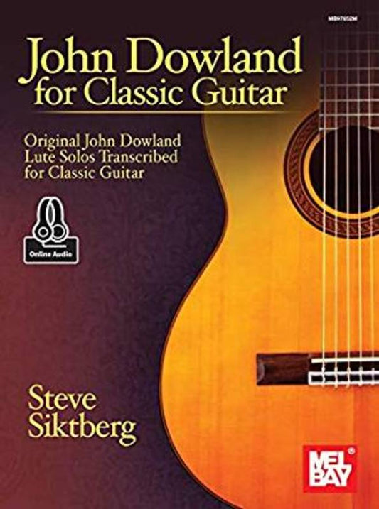 John Downland For Classic Guitar Bk/Ola