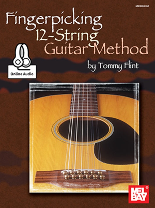 Fingerpicking 12-String Guitar Method Bk/Oa