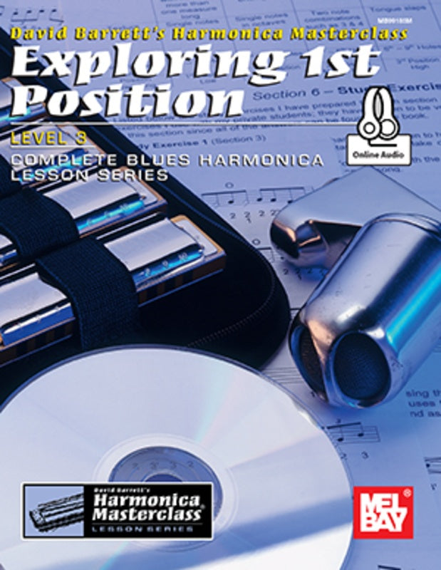Exploring 1st Position Harmonica Bk/Oa