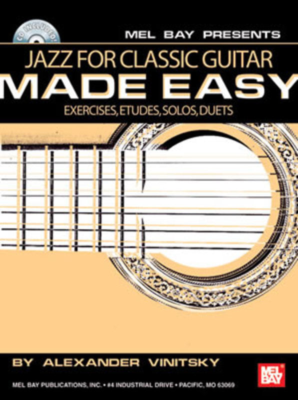 Jazz For Classic Guitar Made Easy Bk/Cd