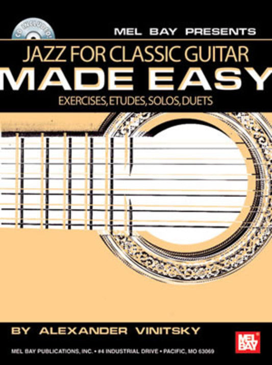 Jazz For Classic Guitar Made Easy Bk/Cd